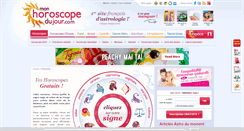 Desktop Screenshot of mon-horoscope-du-jour.com